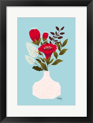 Framed Everything Lovely Print