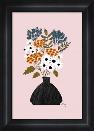 Framed Summer Wildflowers Print