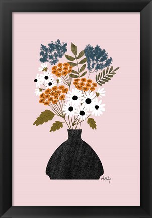 Framed Summer Wildflowers Print