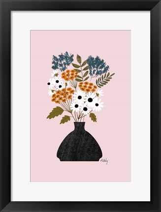 Framed Summer Wildflowers Print