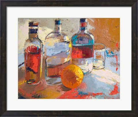Framed Bourbon L&#39;Orange Print