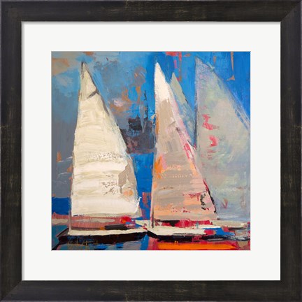Framed Ghost Sailing Print