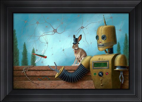 Framed Zero One Print