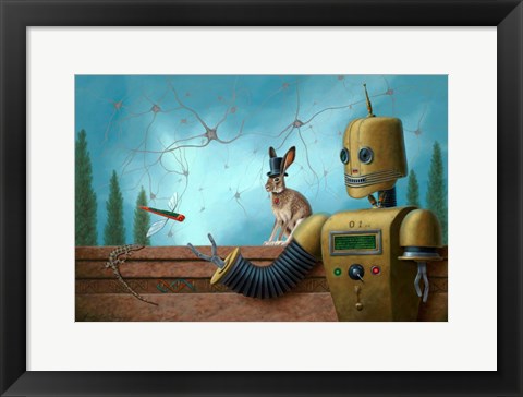 Framed Zero One Print