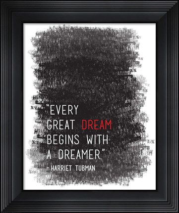 Framed Dreamer Print