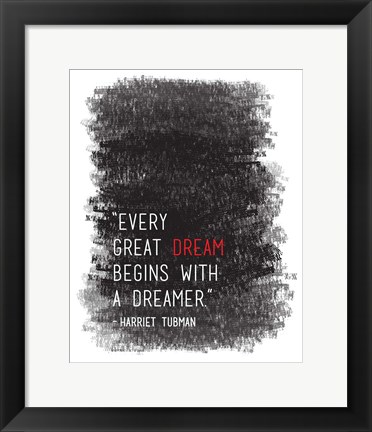 Framed Dreamer Print