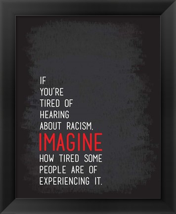 Framed Imagine Print