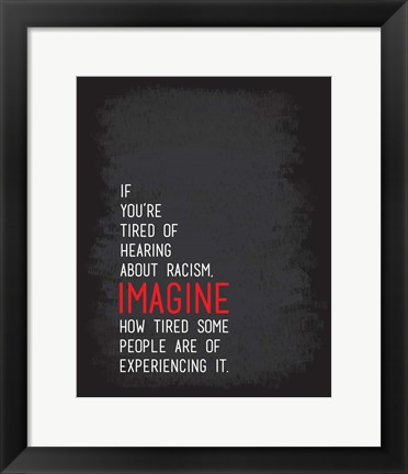 Framed Imagine Print