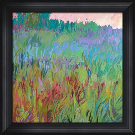 Framed Spring Greens Print