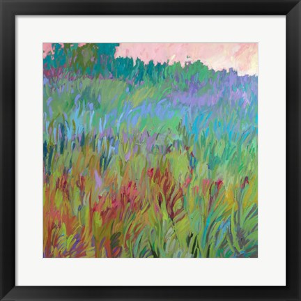 Framed Spring Greens Print