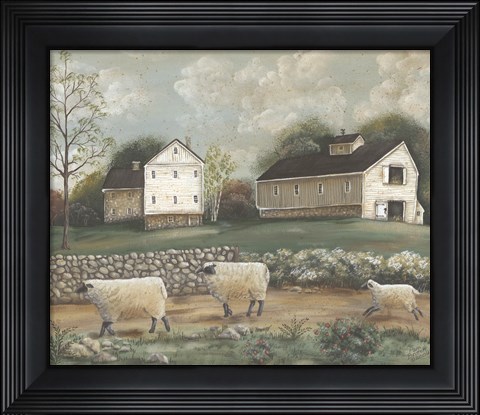 Framed Pennsylvania Farm Print