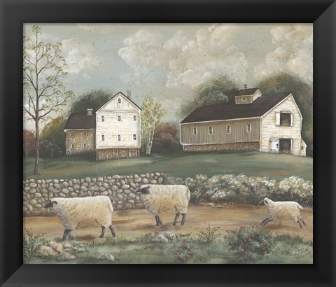 Framed Pennsylvania Farm Print