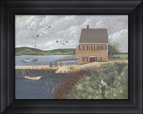 Framed Cate&#39;s House Print