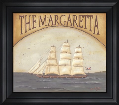 Framed Margaretta Print