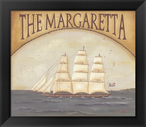 Framed Margaretta Print