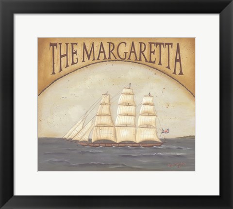 Framed Margaretta Print