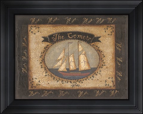 Framed Comet Print
