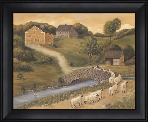 Framed Leading Them Home Print