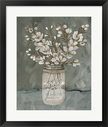 Framed Spring Blooms I Print