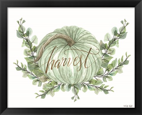 Framed Harvest Pumpkins Print