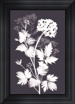 Framed Blues in Bloom I Print