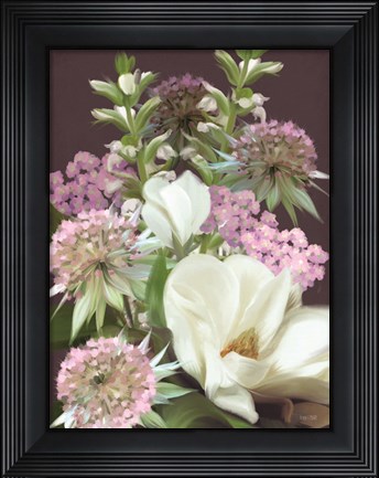 Framed Wild for Plum Bouquet Print