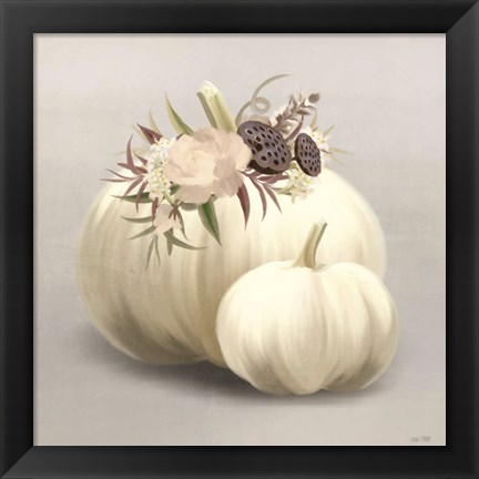 Framed Boho Pumpkins Print