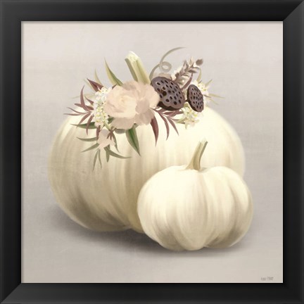 Framed Boho Pumpkins Print