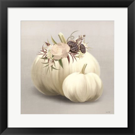 Framed Boho Pumpkins Print