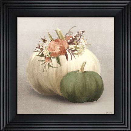 Framed Boho Pumpkins Print