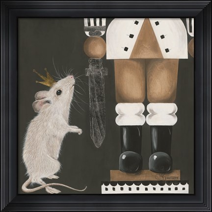 Framed Nutcracker Print