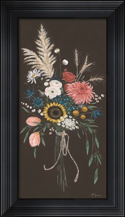 Framed Wildflowers I Print