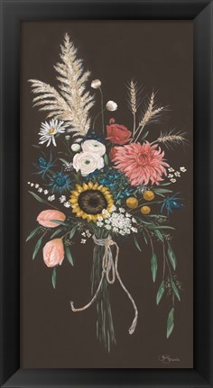 Framed Wildflowers I Print