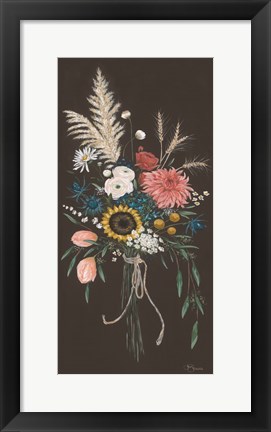 Framed Wildflowers I Print