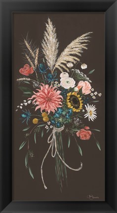 Framed Wildflowers II Print