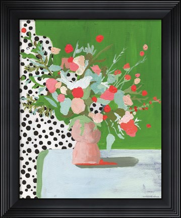 Framed Bird Song in Spring Print