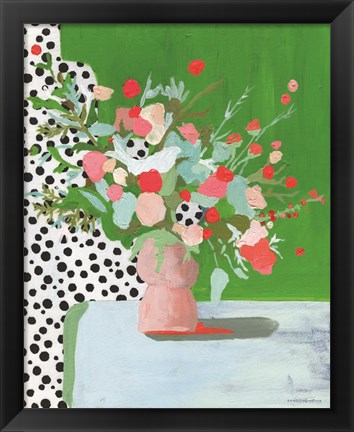 Framed Bird Song in Spring Print