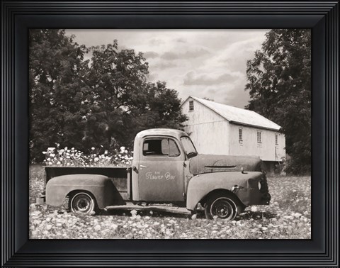 Framed Flower Box Print