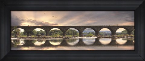 Framed Rockwell Sunrise Print