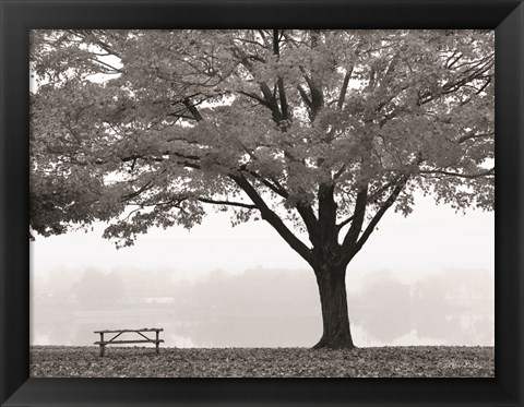 Framed Empty Table Print