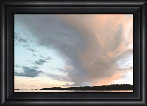Framed Pastel Reflections Print