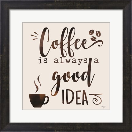 Framed Coffee - Good Idea Print