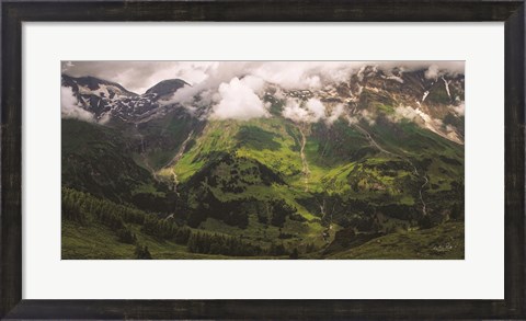 Framed Austrian Alps Print