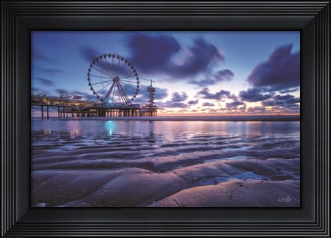Framed Blue Hour I Print