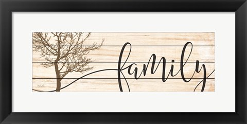 Framed Family Print