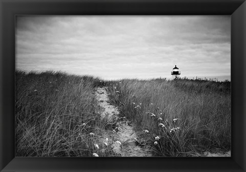 Framed Nantucket Light Print