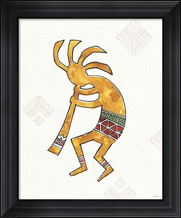 Framed Southwest Flair III Print