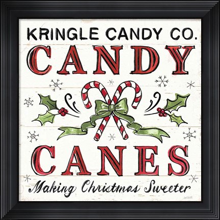Framed Christmas Treats V Print