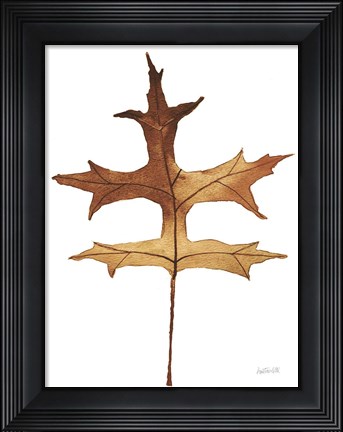 Framed Colors of the Fall I Brown Print