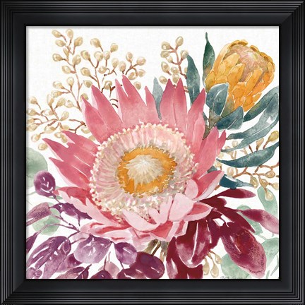 Framed Petal Passion VIII Print